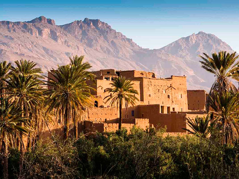 7 días 6 noches desde Marrakech Kasbah | Montaña  y desierto